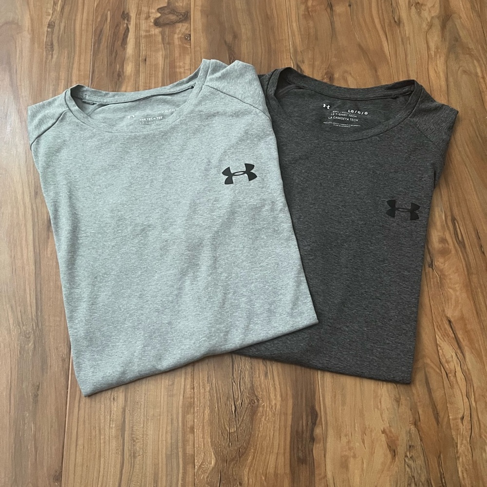 Pair of Under Armour Gray T-Shirts